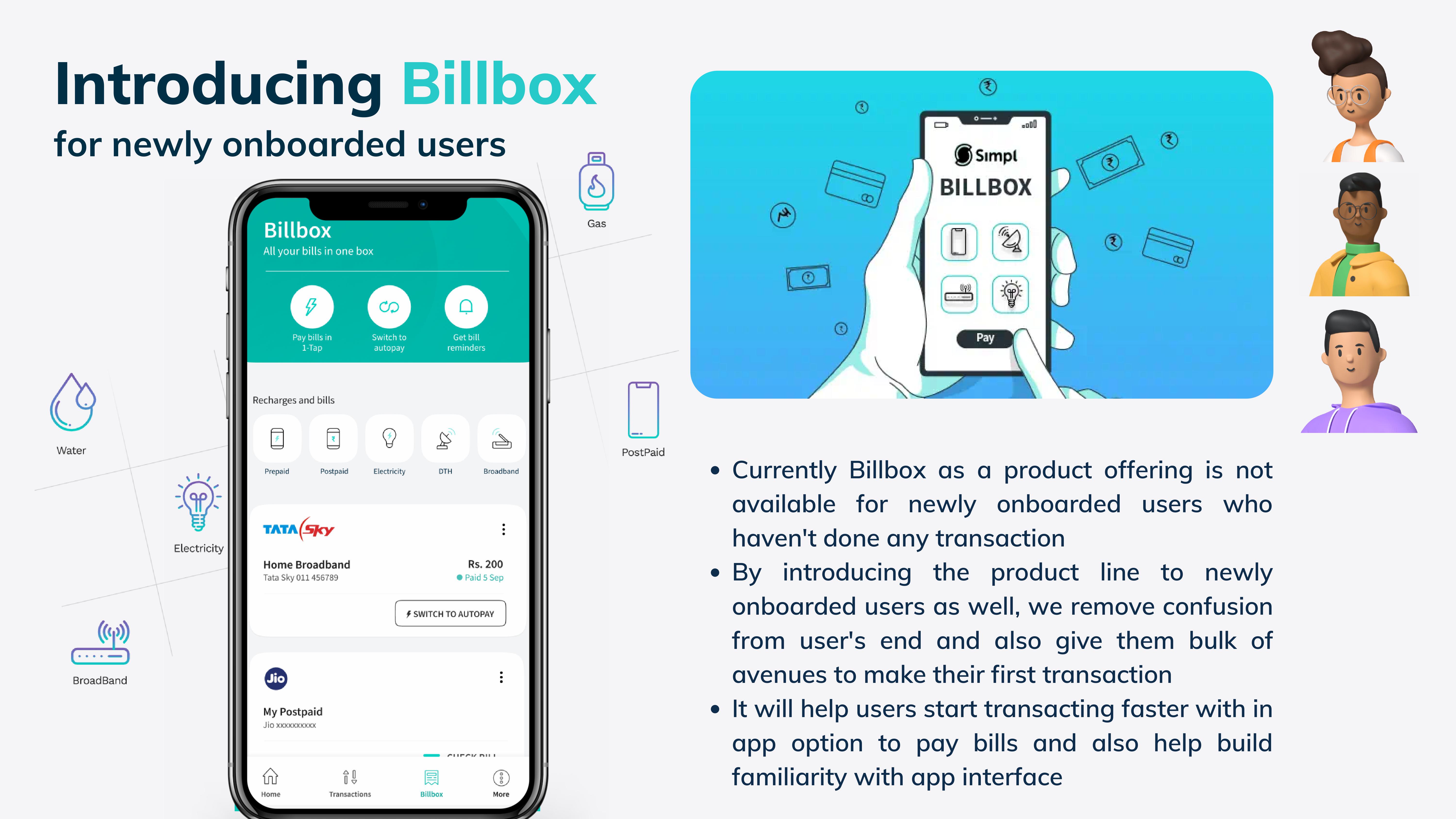 Billbox: pay bills in 1-tap, all utilities, newly available for onboarded users